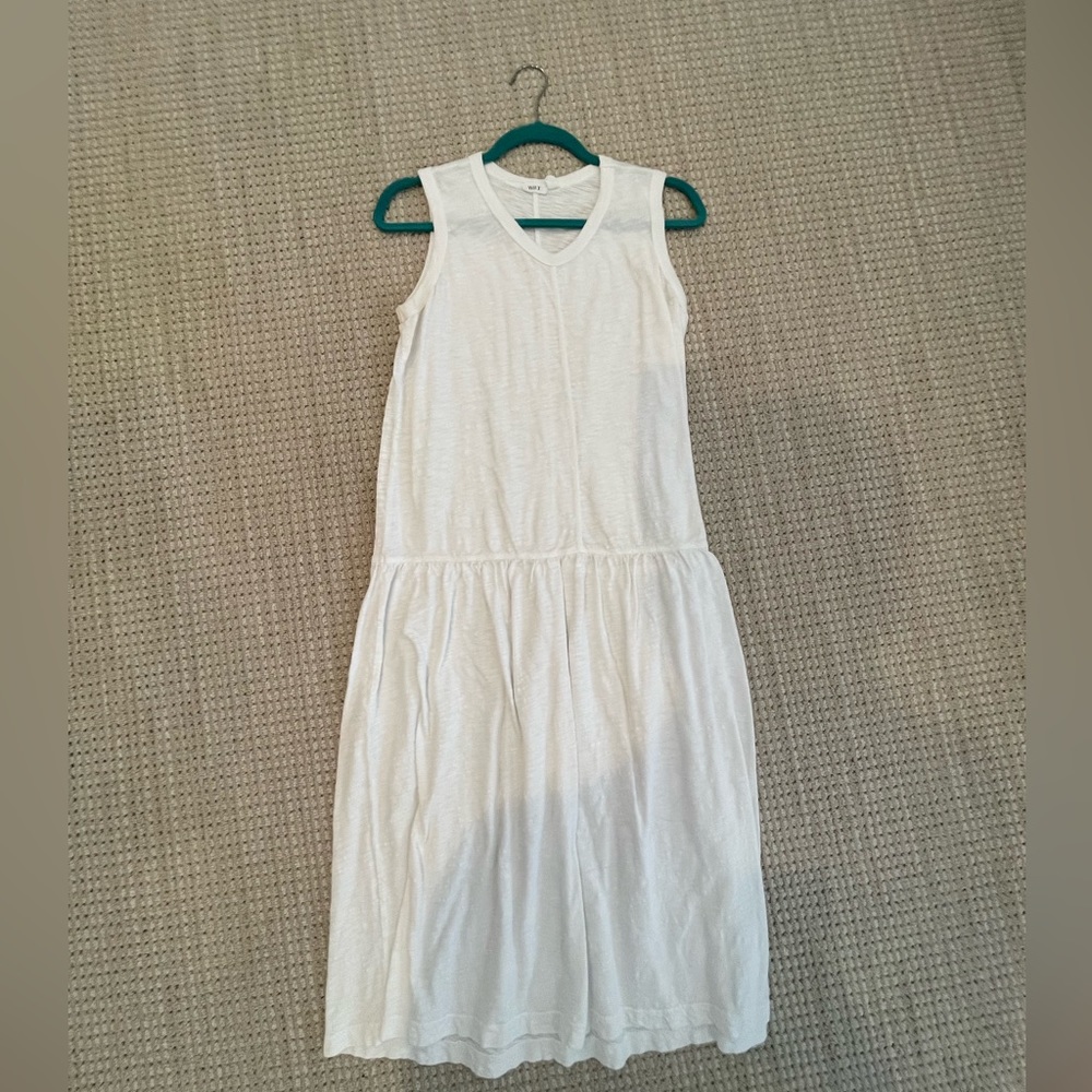 White cotton sundress by Wilt
